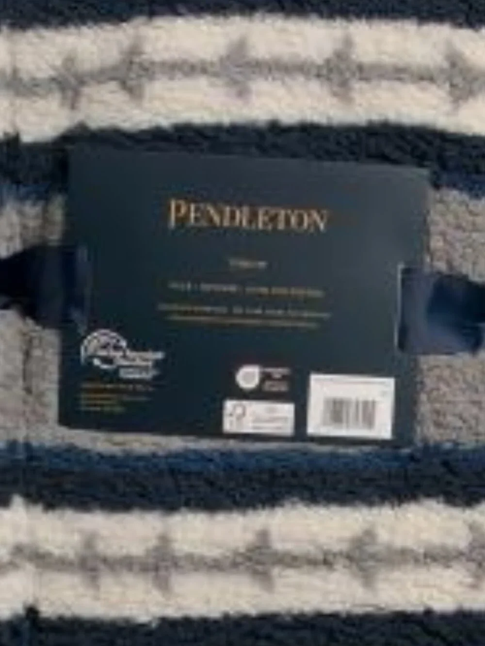 NEW!!  Pendleton Tuscton Peak Sherpa Throw Blanket - 50x70